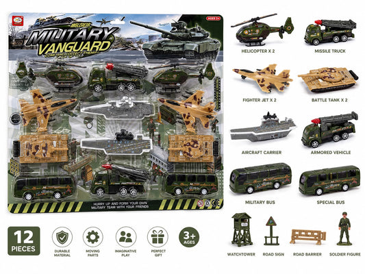 Military Vanguard Combat Vehicle Set