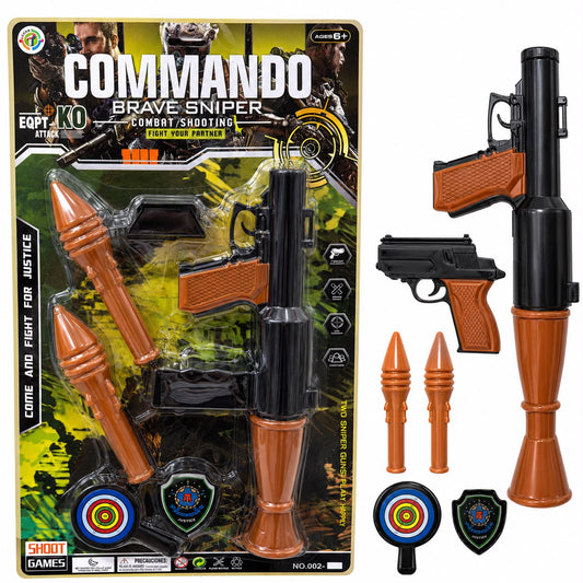 Commando Brave Sniper Play Set