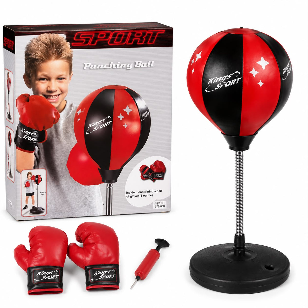 Sport punching ball -adjustable height-(70cm-140cm)