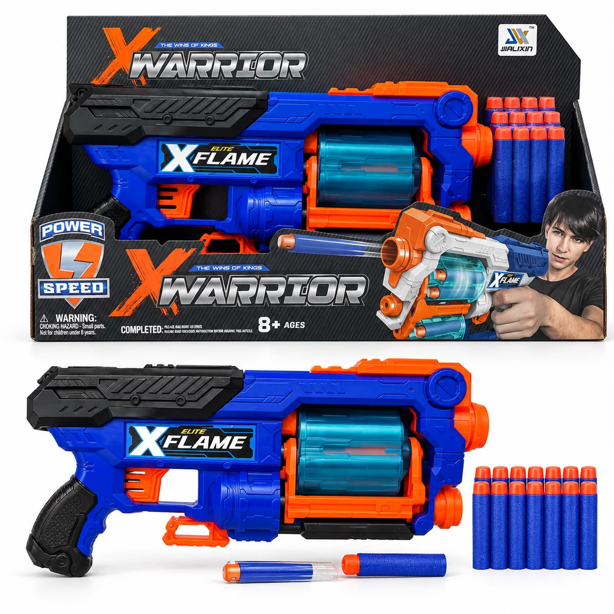 X Warrior X Flame Elite Toy Blaster