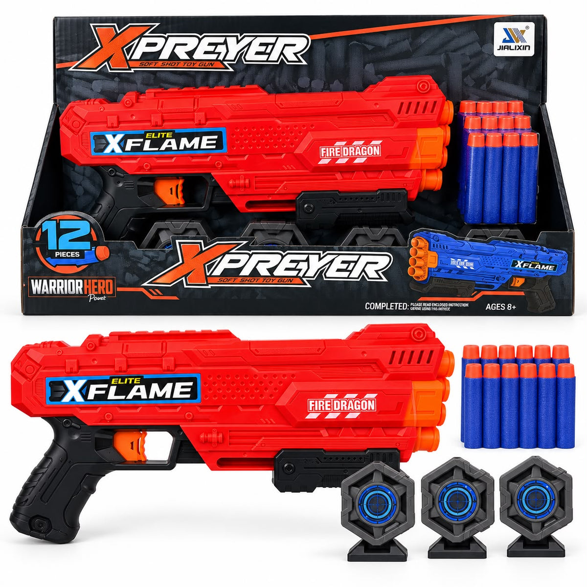 XPreyer X Flame Soft Shot Toy Gun