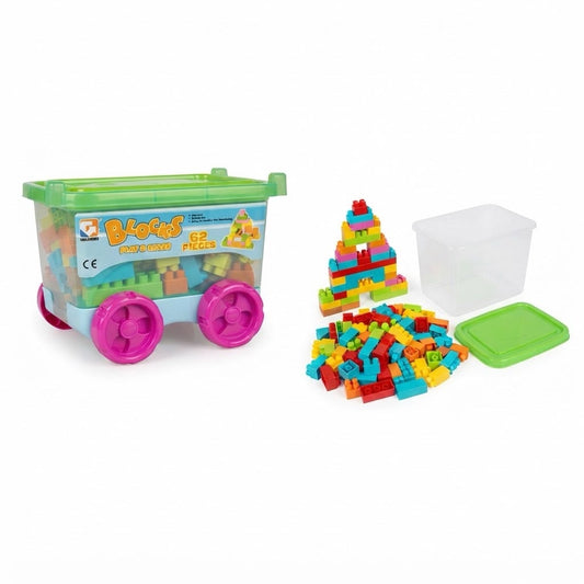 Goldkids Blocks Play & Learn (62 Pieces)