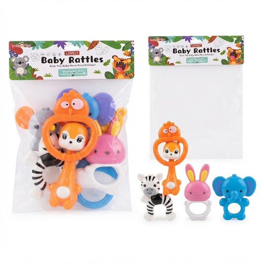 Lovely Baby Rattles (7 pcs set)