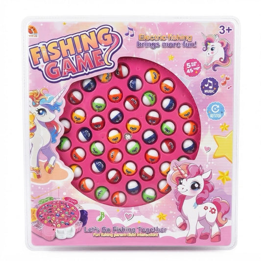 Unicorn-Themed Electric Fishing Game