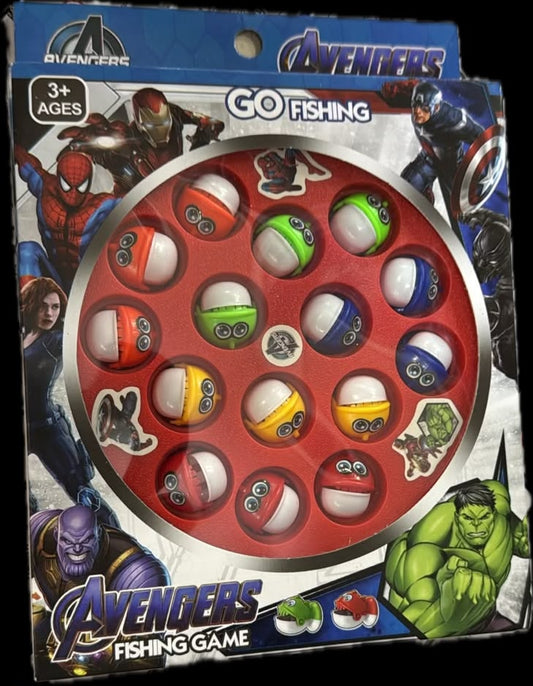 Avengers Go Fishing Game