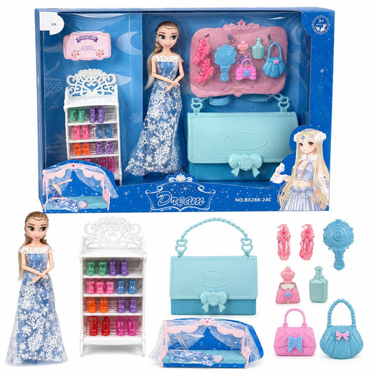 Dream Ice Princess Fashion Doll Playset