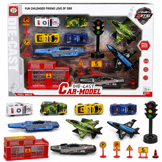 Die-Cast Car Model Playset