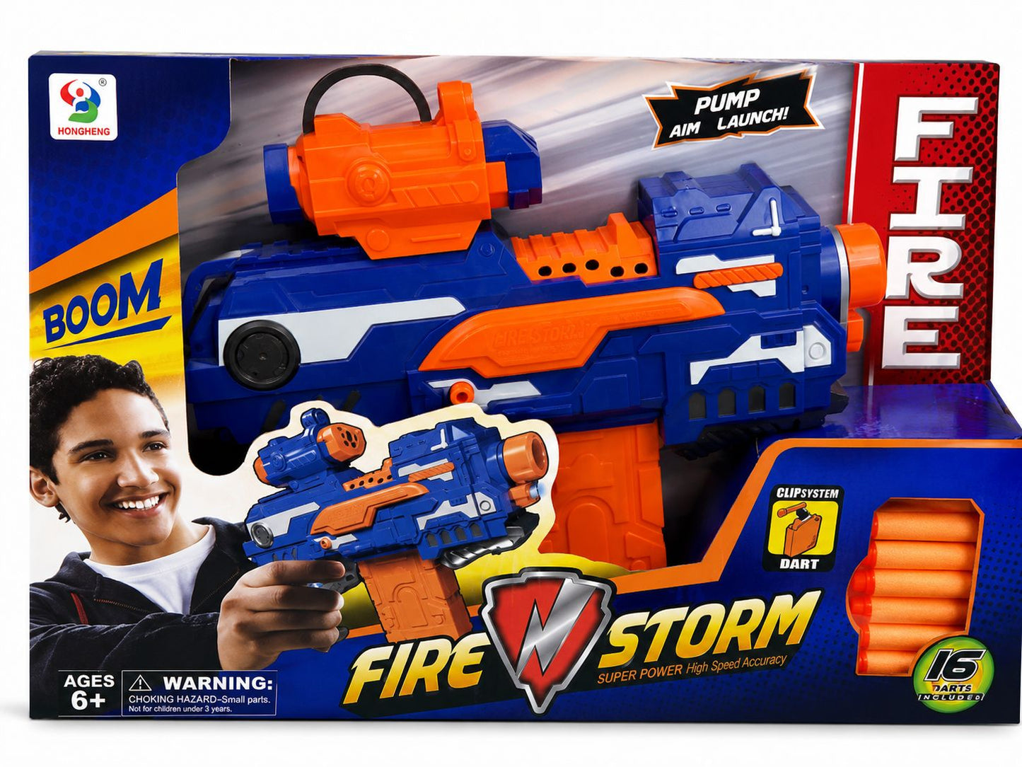 Fire Storm Foam Dart Blaster