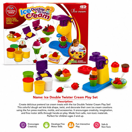 Ice Cream Dough Play Set