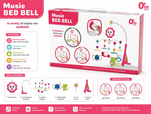Music Bed Bell Baby Mobile