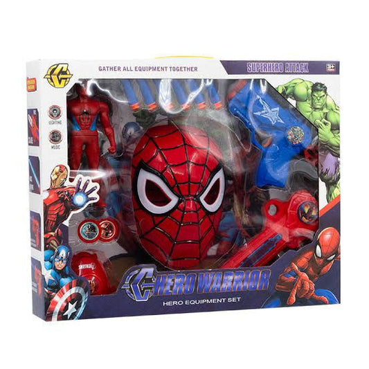 Spider man hero Warrior Superhero Equipment Set