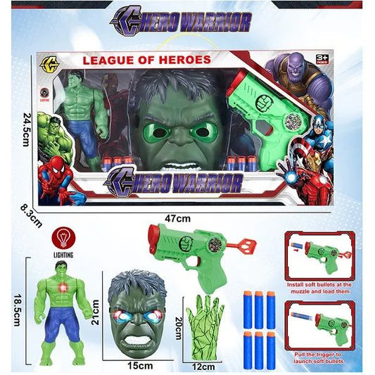 Hulk Hero Warrior Smash Action Set