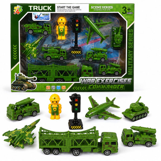 War Exercises Commander Military Playset