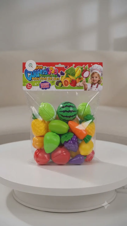 Fruits & Vegetables Play Food Set