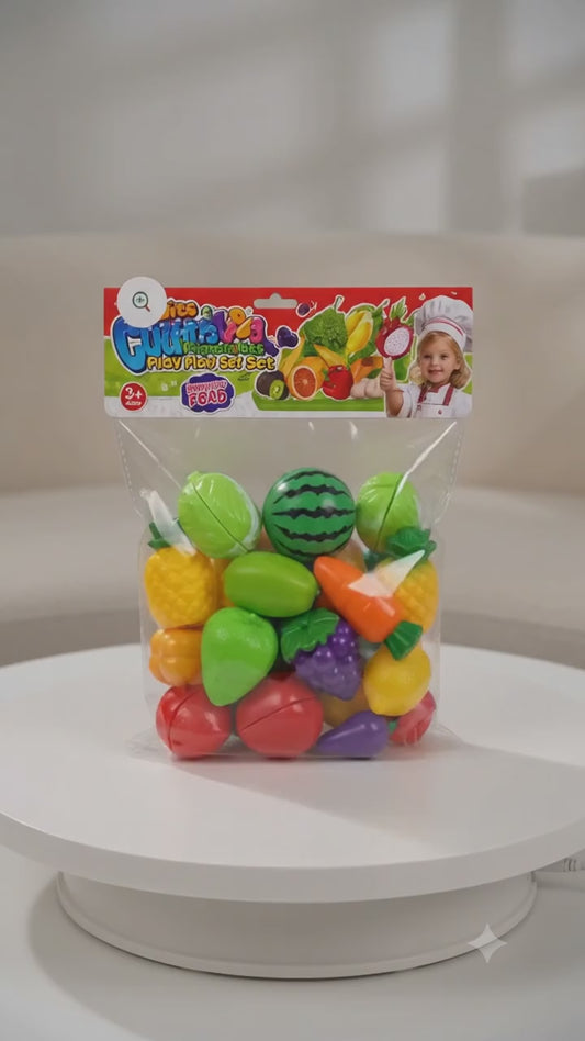 Fruits & Vegetables Play Food Set