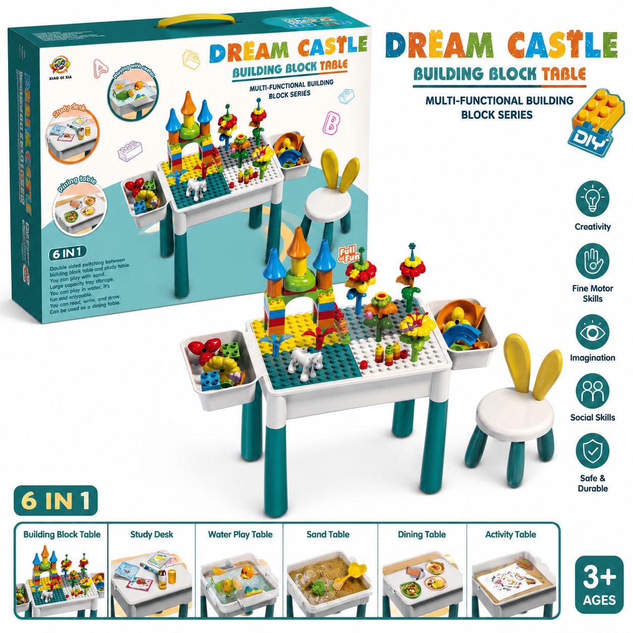 Dream castle building block