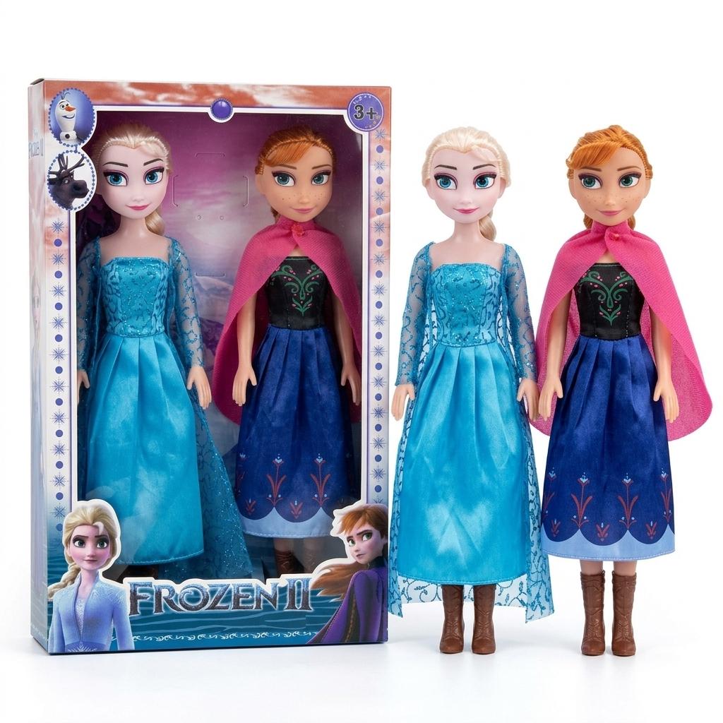 Winter Princess Sisters Doll Set