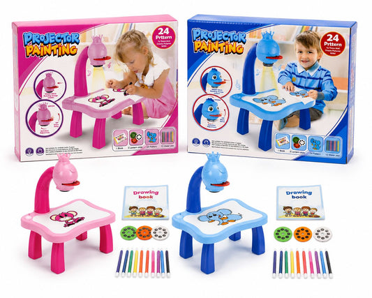 Projector Painting Drawing Table Set