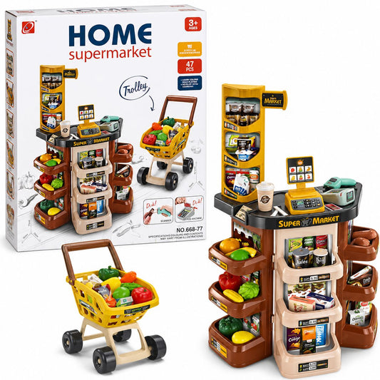 Home Supermarket Playset
