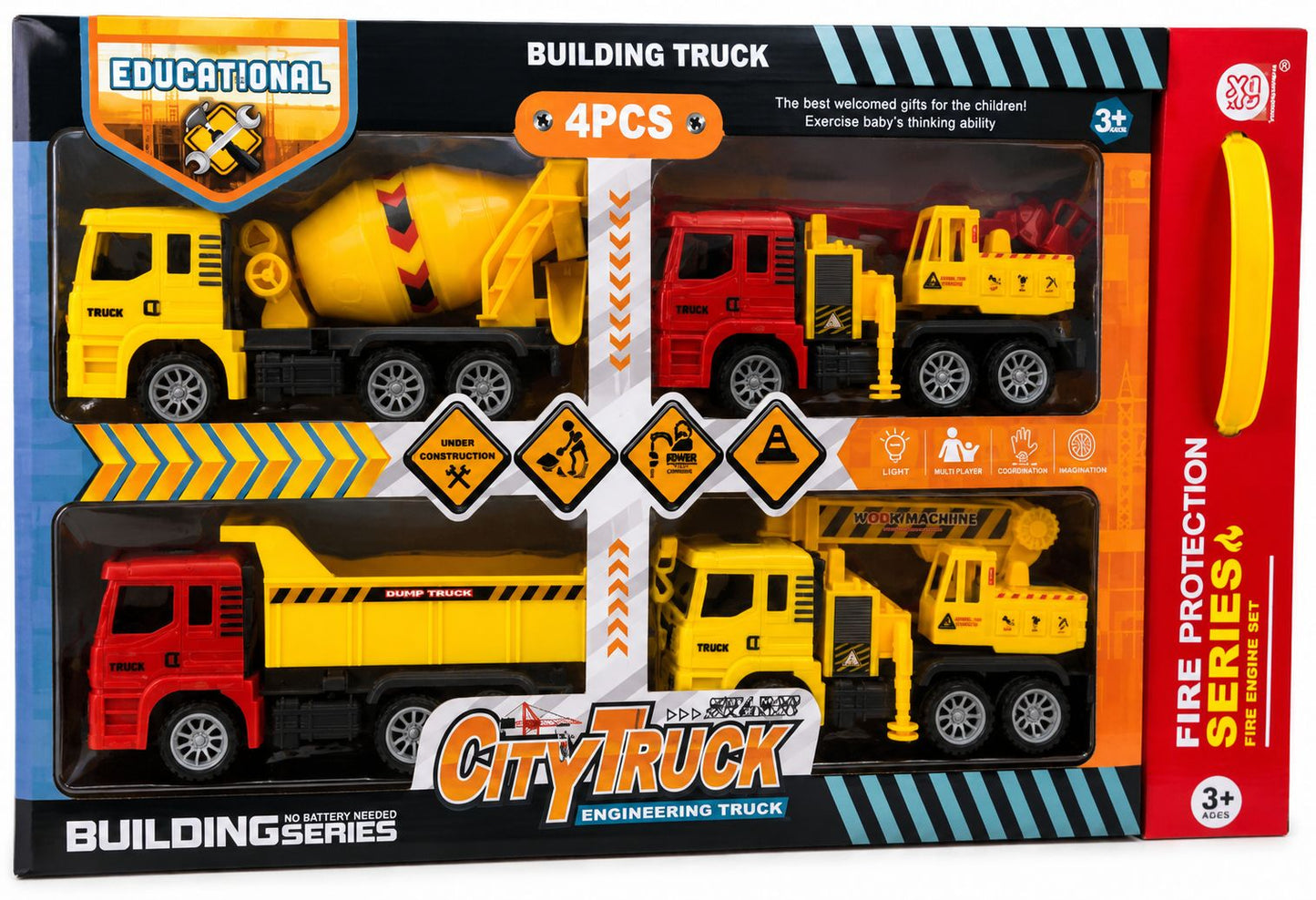 City truck 4pcs