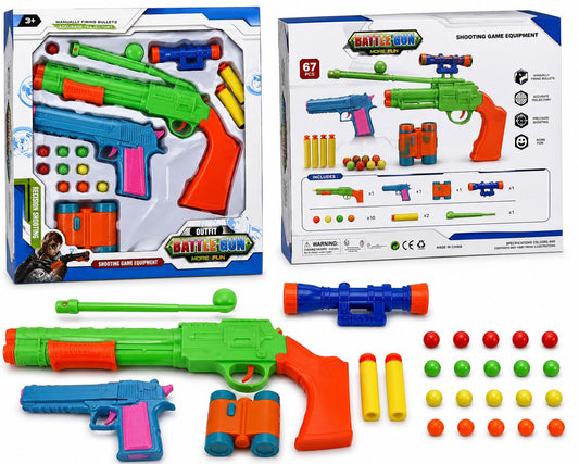 Battle Gun Shooting Set