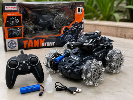 Tank stunt car