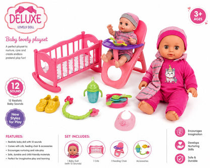 Deluxe baby play set