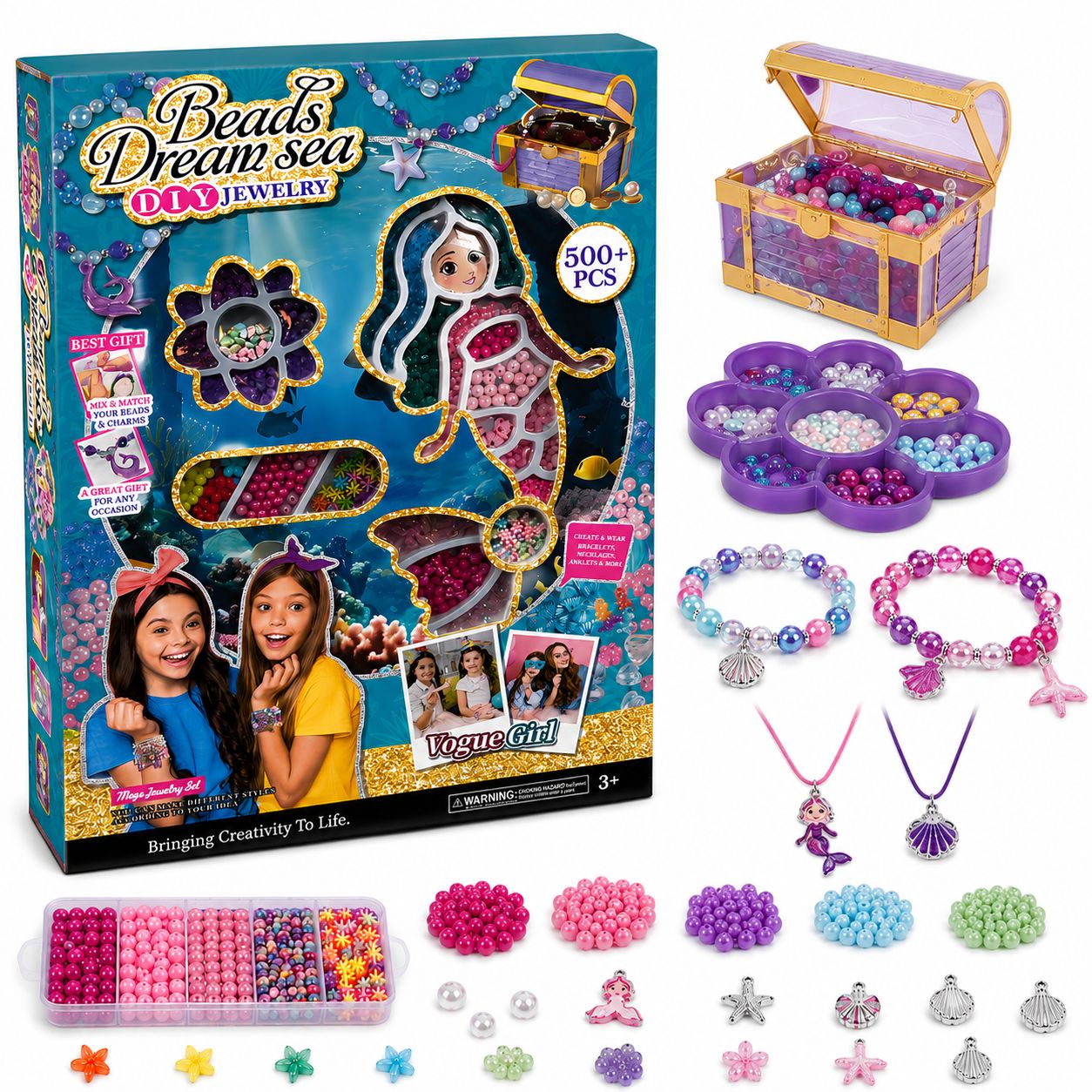 Beads Dream Sea DIY Jewelry Kit